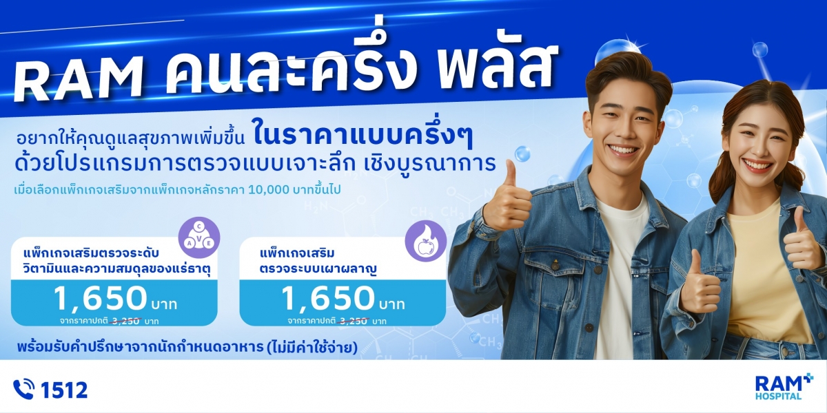 จ่ายครึ่งถูกกว่า! RAM คนละครึ่งพลัสกับโปรแกรมตรวจเชิงลึก